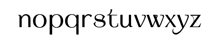 Stigma Serif Display Regular Font LOWERCASE