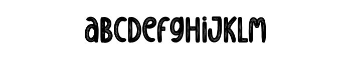 Stikers Font LOWERCASE