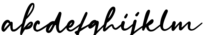 Still Night Font LOWERCASE