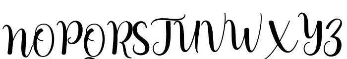 StillLovingYou-Regular Font UPPERCASE