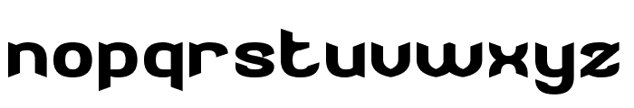 Stingray Bold Font LOWERCASE
