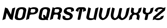 Stingray Italic Font UPPERCASE