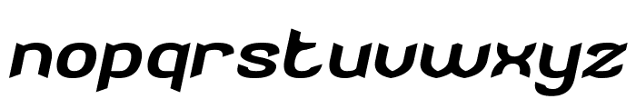 Stingray Italic Font LOWERCASE