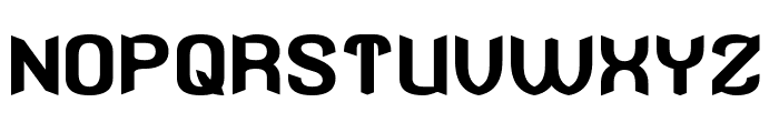 Stingray Font UPPERCASE