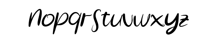 Stinson Font LOWERCASE