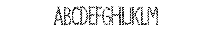 Stitch Embroidery By Sq Regular Font UPPERCASE