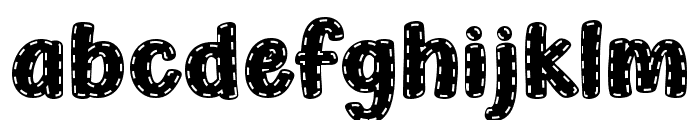 Stitch Party Font LOWERCASE