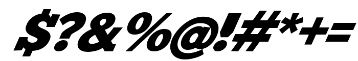 Stockball Italic Font OTHER CHARS
