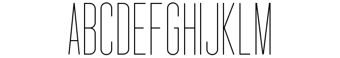 Stockbridge Light Font UPPERCASE