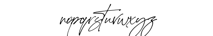 Stockholm Italic Font LOWERCASE
