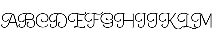 Stoilen-Regular Font UPPERCASE