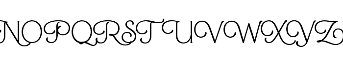 Stoilen-Regular Font UPPERCASE