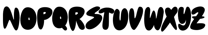 Stomp Regular Font UPPERCASE