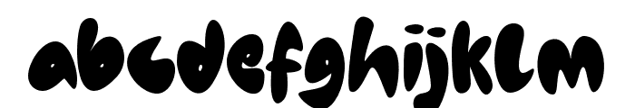 Stomp Regular Font LOWERCASE