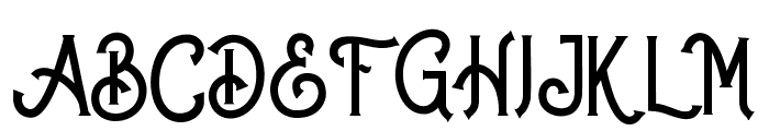 Stomper-Regular Font UPPERCASE