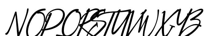 Stoneberg-Regular Font UPPERCASE