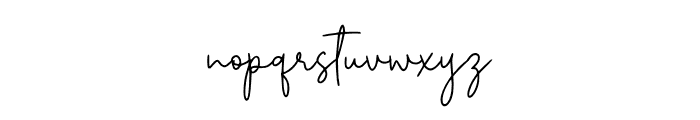 Stonefloral Font LOWERCASE