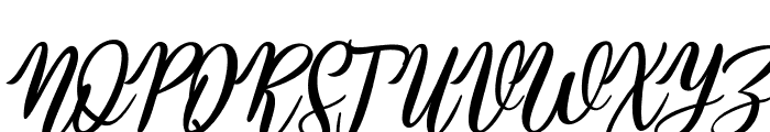 Stonefountains-italic Font UPPERCASE