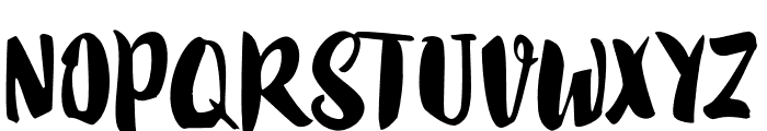 Stonestick Font UPPERCASE