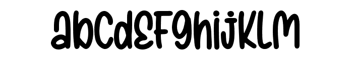 Storeca-Regular Font LOWERCASE