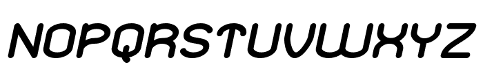 Storm Catcher Bold Italic Font UPPERCASE