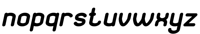Storm Catcher Bold Italic Font LOWERCASE