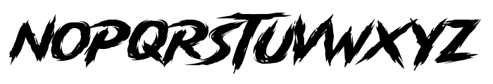 Storm Gust Font UPPERCASE