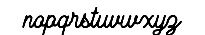 StormlineDemo Font LOWERCASE