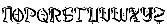 Stormsong Three Font UPPERCASE