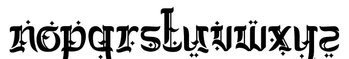 Stormsong Three Font LOWERCASE