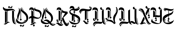 Stormsong Two Font UPPERCASE