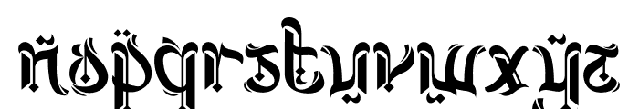 Stormsong Two Font LOWERCASE