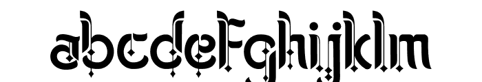 Stormsong Font LOWERCASE