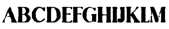 Story Fresh Serif Regular Font UPPERCASE
