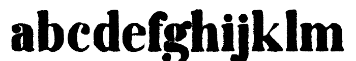 Story Fresh Serif Regular Font LOWERCASE