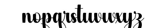 StoryBeauty Font LOWERCASE