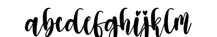 Storybook Font LOWERCASE