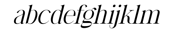Storyline Regario Serif Italic Font LOWERCASE