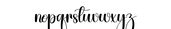 Storytale Font LOWERCASE