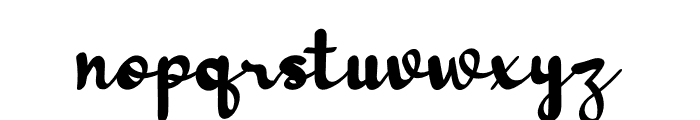 Storytime Font LOWERCASE