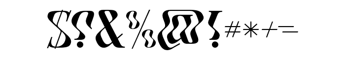Stragie-Regular Font OTHER CHARS