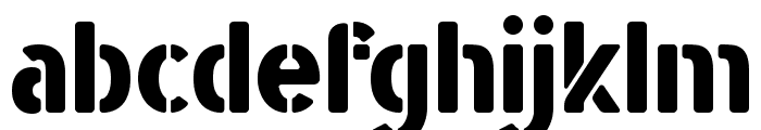 Straight Fighter Regular Font LOWERCASE