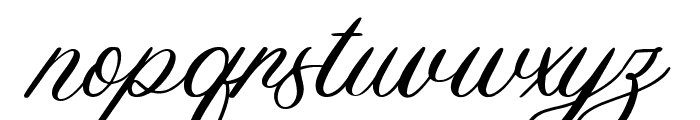 Straight Neckline  Font LOWERCASE