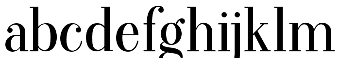StraightSerif Font LOWERCASE