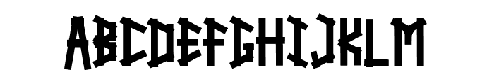 Straightwell Font UPPERCASE