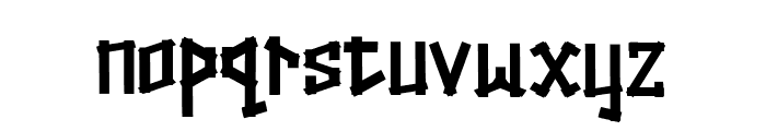 Straightwell Font LOWERCASE