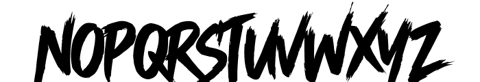 Strange Fresh Font UPPERCASE