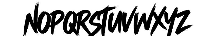 Strange Fresh Font LOWERCASE