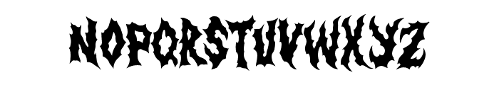 StrangeMystery-Normal Font LOWERCASE