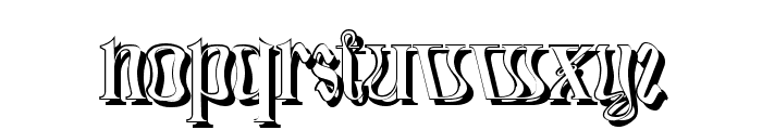 Strarat Elegante Shadow Regular Font LOWERCASE